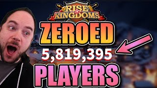 Unreal ROK Statistics official highest KP new players and more Rise of Kingdoms [upl. by Llertal]