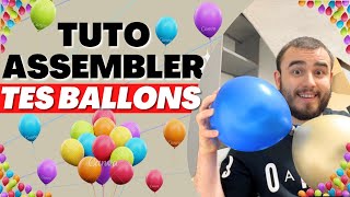 Comment Assembler Ses Ballons Ensemble 2 par 2 😨 [upl. by Adnyl]