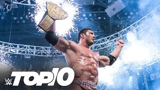 Batista’s greatest moments WWE Top 10 Sept 8 2024 [upl. by Joycelin]