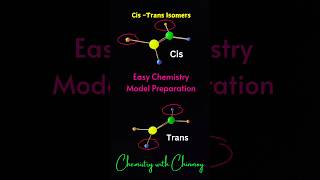 CisTrans Isomerism Made Easy  Simple DIY Model for Students chemistrywithchinmoy [upl. by Kahlil165]