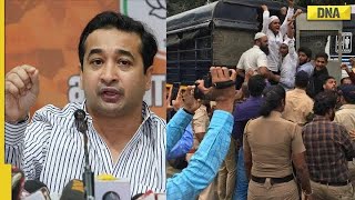 Jamiatul Ulema Maharashtra Protest Against Nitesh Rane [upl. by Karas]