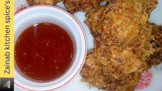 Crispy Fried Chicken Recipe  EASY amp DELICIOUS [upl. by Estella746]