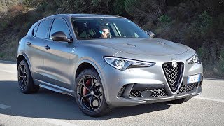 Alfa Romeo Stelvio Quadrifoglio NRING Limited Edition in Action  OnBoard Accelerations amp Exhaust [upl. by Zsuedat]