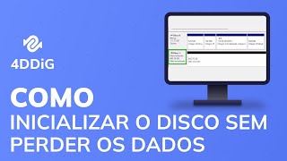 Como Inicializar o Disco Sem Perder os Dados A Inicialização de um Disco Apaga os Dados [upl. by Asilehs]