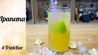 Ipanema  alkoholfreier Cocktail selber machen  Rezept  Trinkbar [upl. by Eatnoled495]