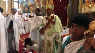 Wereb at the Ethiopian Orthodox Tewahedo Church EOTC in Addis Ababa [upl. by Idorb701]