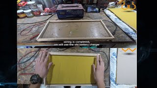 Wiring Frames Best Method  Best Way To Attach Wax Foundation On To The Frame  Wire Bee Frames DIY [upl. by Flan]