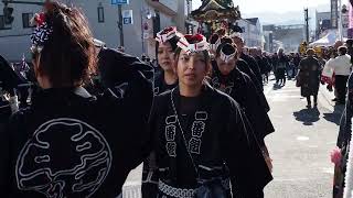 秩父神社 例大祭 秩父夜祭 大祭 中近笠鉾 20241203 c3 [upl. by Otrepur]