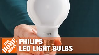 Philips LED Light Bulbs  The Home Depot [upl. by Ahgem]