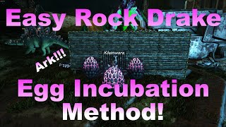 Easy Rock Drake Egg Incubation Method  Ark Aberration [upl. by Allene314]