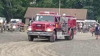 morganville fire and farmingdale fire at Monmouth county firefighter competition [upl. by Gault]