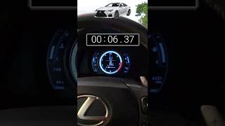 2020 Lexus RC 350 F Sport 060 Test  35L NA V6  8 Spd Auto  RWD  311hp  280 lbft shorts [upl. by O'Neil30]