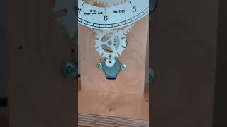 Stepper motor clock running erratically [upl. by Bekki547]