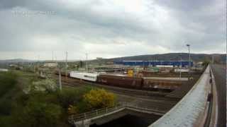 Züge im ZeitrafferRangierbahnhof Mit GoPro [upl. by Meng]