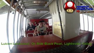 Lucien Laviscount Black Pearl onride Lightwater Valley [upl. by Ashman]