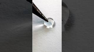 Tiny water drop macro closeup waterdrop artvideo [upl. by Adila403]