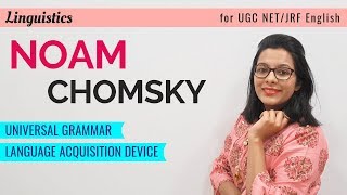 Noam Chomskys Language Theory Best explanation you will ever hear UGC NET English [upl. by Breh392]