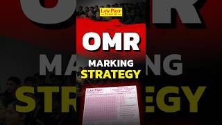 CLAT 2025  Best Strategy for Marking an OMR Sheet shorts [upl. by Scurlock758]