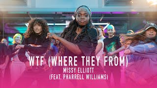 Missy Elliott  WTF Where They Fromfeat Pharrell Williams dance battle by Flying Steps Academy [upl. by Rorrys125]