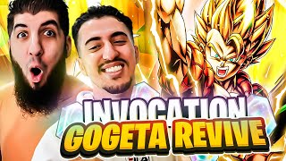 DUEL INVOCATION GOGETA REVIVE VS SOFIAN LE GEEK  DB LEGENDS [upl. by Bernardina888]