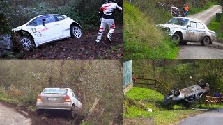 Rally Ciudad de Langreo 2023  Crashes amp Big Show  CMSVideo [upl. by Ami]