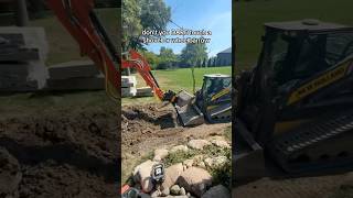 machinery over muscles excavator skidsteer kubota newholland tiltrotator engcon [upl. by Lleumas]