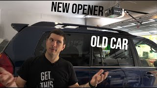 How To Get Your Old Homelink To Work With Your New Garage Door Opener EASY [upl. by Enyrhtak]