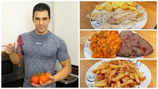 3 COMIDAS SALUDABLES PARA GANAR MASA MUSCULAR [upl. by Hunsinger]