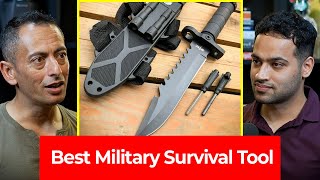 Why Knife Is The Most Useful Tool For Military Survival  Col Kaushal Kashyap  Raj Shamani Clips [upl. by Redfield]