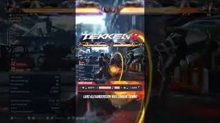 TEKKEN 8Lars Alexandersson Max Damage Combo⚡tekken8 gaming [upl. by Nnahgiel]