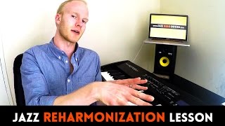 JAZZ REHARMONIZATION LESSON How I Reharmonized Happy Birthday [upl. by Suivat]