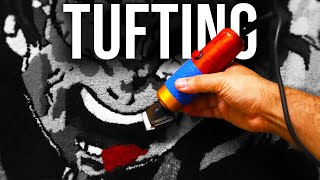 Rug Tufting Tutorial  Step By Step Guide [upl. by Rieger]