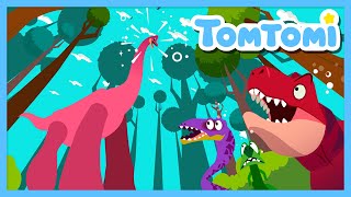 El Braquiosaurio 🦕  Canciones de Dinosaurios  Tiranosaurio Rex 🦖  TOMTOMI en español [upl. by Charlotta397]