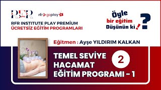 Hacamat ve Sülük Tedavisi Temel Seviye Eğitim Programı  1 [upl. by Iggem]