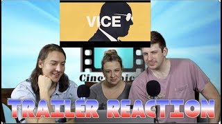 quotVICEquot Trailer Reaction trailerreaction america vice vicetrailerreaction [upl. by Akitahs367]