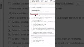 Como desativar documentos recentes no Word  Shorts word [upl. by Latoye]