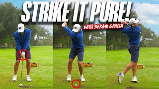 How to Strike Golf Irons PURE  Sergio Garcia’s secrets [upl. by Lupee]