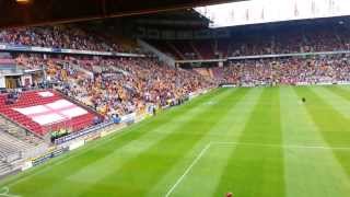 BRADFORD CITY VS CARLISLE UNITED CARLISLE FANS SINGING [upl. by Nabru]