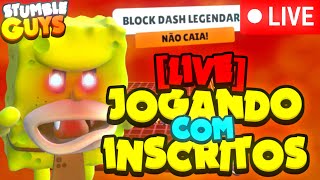 🟩LIVE DAS FERIAS🟩jogando com inscritos🔴STUMBLE GUYS AOVIVO🔴 [upl. by Phelips360]