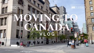 MOVING TO CANADA VLOG 2024  Montreal 4k walk  Morocco Airline review  Immigration to Canada 2024 [upl. by Ahsytal]