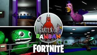 Garten of Banban on Fortnite  Full Game  Secret Room [upl. by Leeth260]