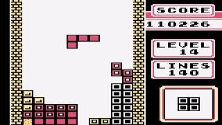 Tetris Gameplay Part 22 Nintendo Game Boy 1989 Nintendo [upl. by Afesoj123]