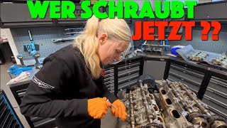 Jenny zerlegt den V6 MotorSchaden [upl. by Mook]