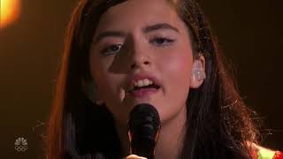 Angelina Jordan  Bohemian Rhapsody  AGT the Champions  song and golden buzzer  01062020 [upl. by Held985]