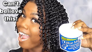 I used hair grease on my natural hair  super defined twist out 2020 [upl. by Arny]