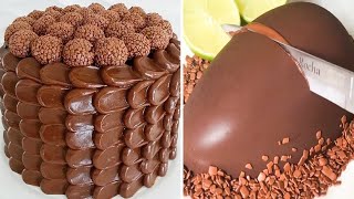 18 Quick And Easy Chocolate Cake Decorating Tutorials  How to Make Cake And Dessert MrCakesOfficial [upl. by Grimona]