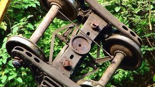 CSX Train Derailment Cleanup In Ellicott City [upl. by Nairrot]