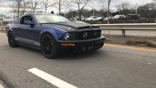 Duraflex Hood Review 05 Mustang Gt [upl. by Rafaelita]