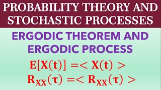 ERGODIC THEOREM AND ERGODIC PROCESS [upl. by Otinauj840]