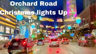 Orchard Road Christmas lights Up 2023 Tuoi Singapore [upl. by Zoie]